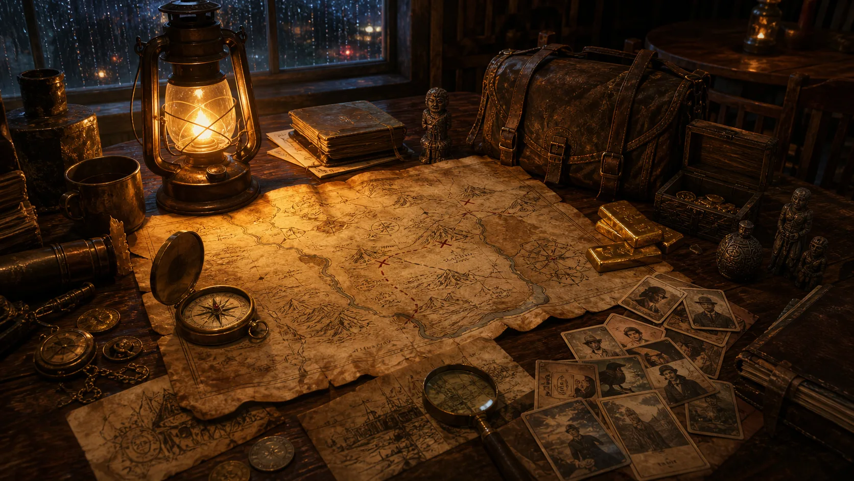RDR2 Gang Hideouts Route